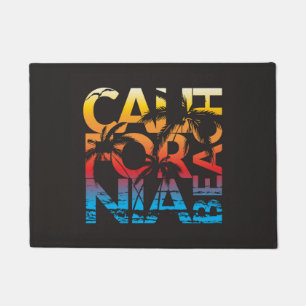 Paillasson Affiche de plage de la Californie