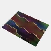 Paillasson Agate foncé intense | Moody Rainbow Jewel Tone (Incliné)