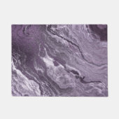 Paillasson Agate violette cristallisée | Moody Marbled Stone (Devant)