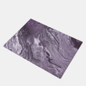 Paillasson Agate violette cristallisée | Moody Marbled Stone (Incliné)