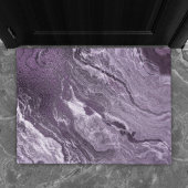 Paillasson Agate violette cristallisée | Moody Marbled Stone