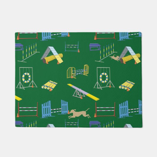 Paillasson Agilité du chien (Devant)