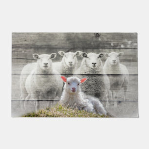 Paillasson Agneau de bébé de Sheep Flock