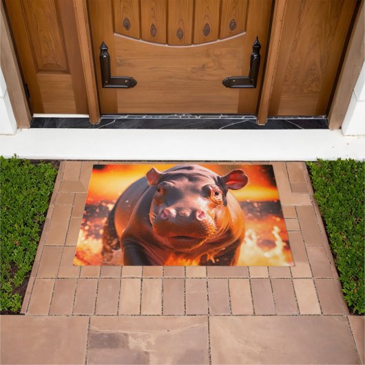 Paillasson Ai Hippo (De plein air)
