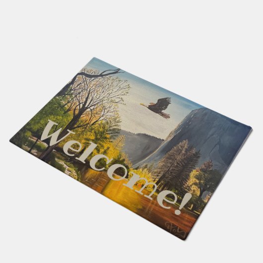 Paillasson Aigle dans le parc national de Yosemite, par Gary (Incliné)