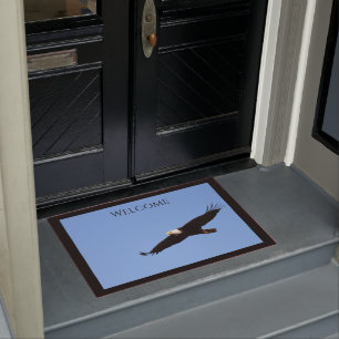 Paillasson Aigle en flammes