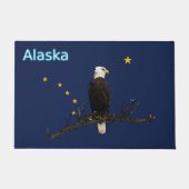 Paillasson Aigle Et Drapeau De L'Alaska (Devant)