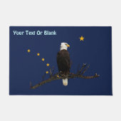 Paillasson Aigle Et Drapeau De L'Alaska (Devant)