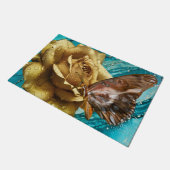 Paillasson Ailes de chien Rose d'or (Incliné)