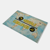 Paillasson Airplane Doormat, Airport Doormat (Incliné)