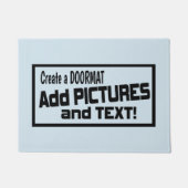 Paillasson Ajouter des images et du texte - Créez votre propr (Devant)