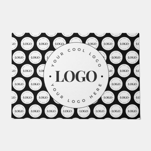 Paillasson Ajouter un logo d'entreprise personnalisé Répétiti (Devant)