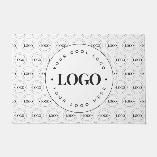 Paillasson Ajouter un logo d'entreprise personnalisé Répétiti (Devant)