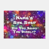 Paillasson Ajouter un nom Changer tout le texte qu'elle a Shu (Devant)