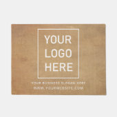 Paillasson Ajouter votre logo d'entreprise et votre texte per (Devant)