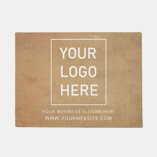 Paillasson Ajouter votre logo d'entreprise et votre texte per (Devant)