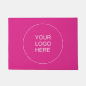 Paillasson Ajouter Votre Texte Télécharger Image Ou Logo Ici  (Devant)