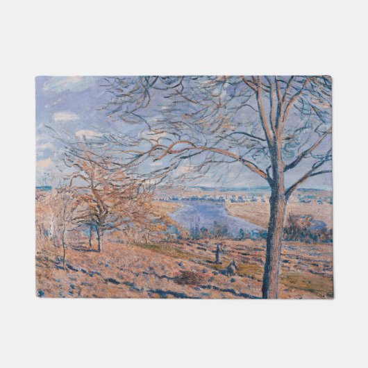 Paillasson Alfred Sisley - Les banques du prêt - Effet d'auto (Devant)