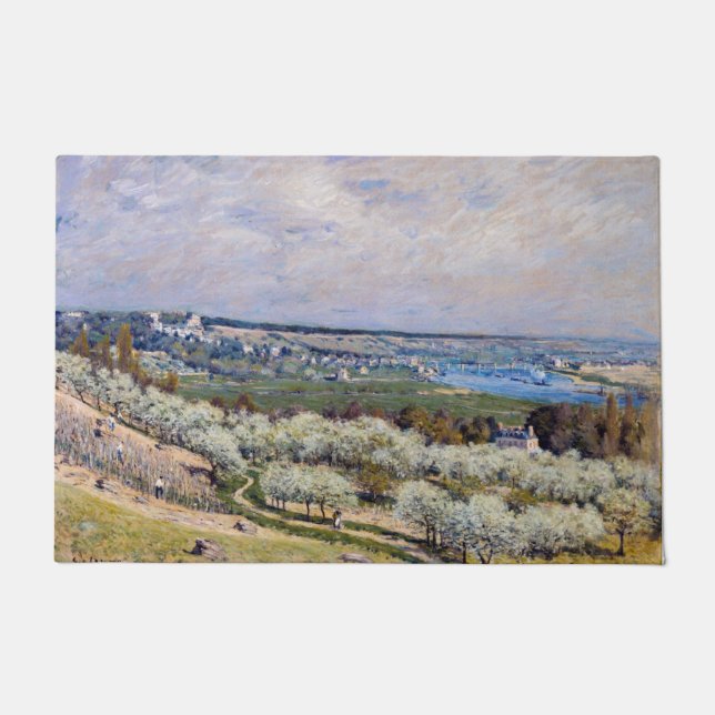 Paillasson Alfred Sisley - Terrasse à Saint-Germain, Printemp (Devant)