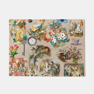 Paillasson Alice à Wonderland Cheshire Cat Characters