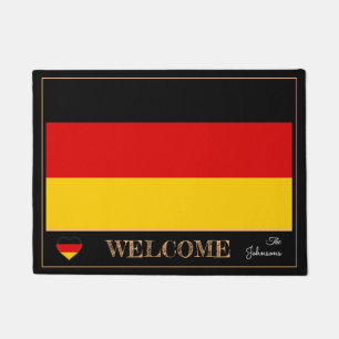 Paillasson Allemagne et Allemagne Flag house matelas / sports