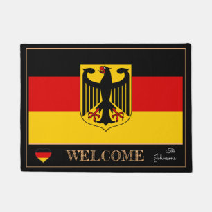Paillasson Allemagne et Allemagne Flag house matelas / sports