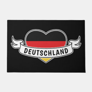 Paillasson Allemagne Love format texte personnalisé