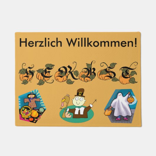 Paillasson allemand d'automne (automne) (Devant)