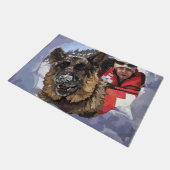 Paillasson Allemand Shepard Recherche et Secourt dans la neig (Incliné)