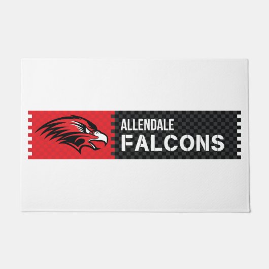 Paillasson Allendale Falcons (Devant)