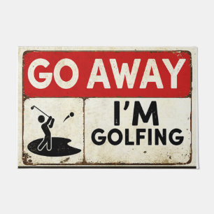 Paillasson Allez, je suis en golf