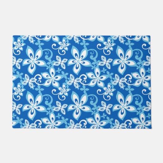 Paillasson ALOHA HAWAII (BLEU x 2) (Devant)