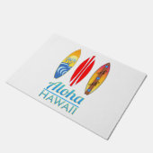 Paillasson Aloha planches de surf d'Hawaï (Incliné)