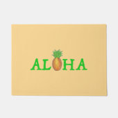 Paillasson ALOHA Tropical Island Hawaiian Pineappy Door Mat (Devant)