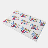 Paillasson Alright Bab Black Pays Words Doormat (Incliné)