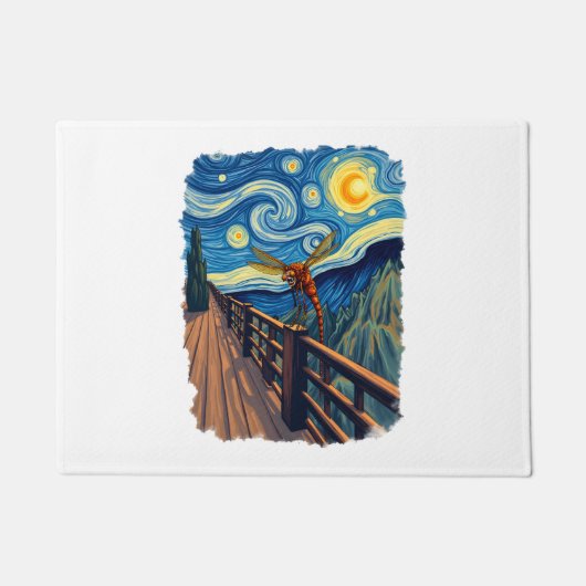 Paillasson Amateurs de libellules libellules artistiques (Devant)