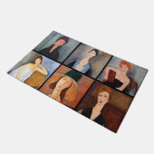 Paillasson Amedeo Modigliani - Collage de chefs-d'oeuvre (Incliné)