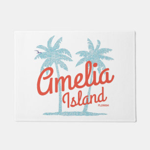 Paillasson Amelia Island Floride Coral Beach Souvenir