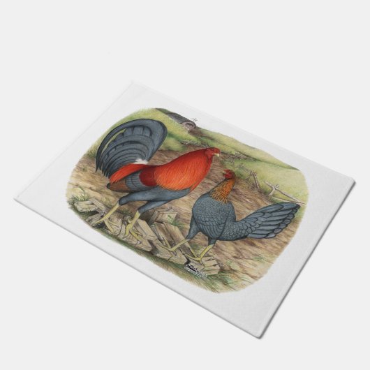 Paillasson American Game Blue Reds (Incliné)