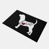 Paillasson Amour de beagle (Incliné)