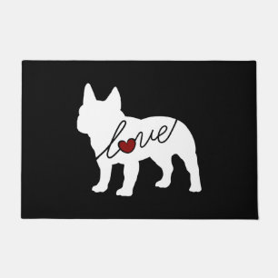 Paillasson Amour de bouledogue français