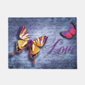 Paillasson Amour de papillon (Devant)