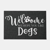 Paillasson Amoureux de les chiens (Devant)