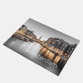 Paillasson Amsterdam Pays-Bas Holland Souvenir (Incliné)