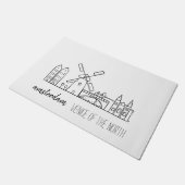 Paillasson Amsterdam Skyline (Incliné)