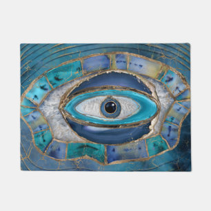 Paillasson Amulet de l'oeil malin Agression et or