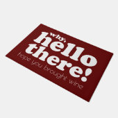 Paillasson Amusant Lover de vin (Incliné)