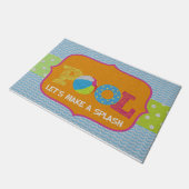 Paillasson Amusons-nous à faire un chaudron, décoration de pi (Incliné)