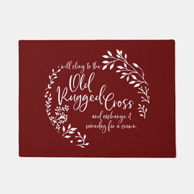 Paillasson Ancienne croix robuste (Devant)