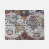 Paillasson Ancient World Map (Devant)